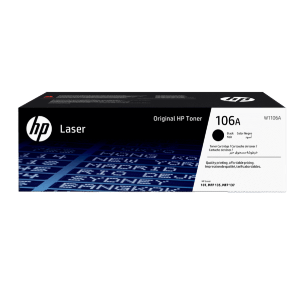 HP 106A Toner Noir